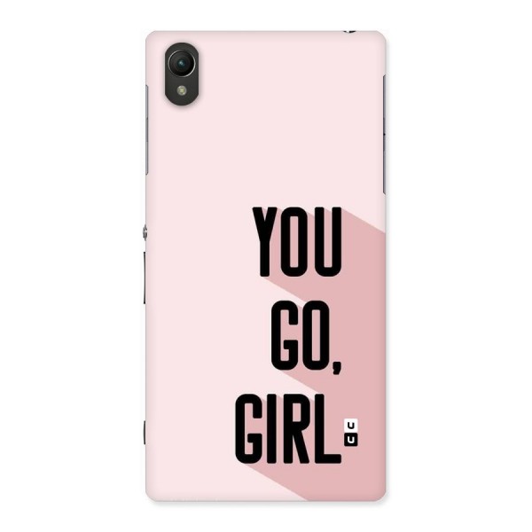 You Go Girl Shadow Back Case for Xperia Z1