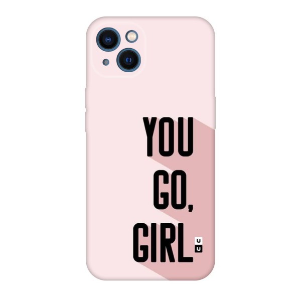 You Go Girl Shadow Back Case for iPhone 13