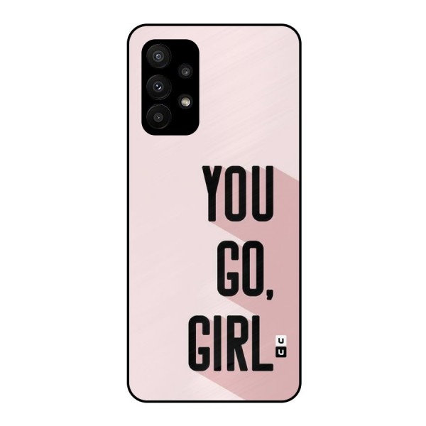 You Go Girl Shadow Metal Back Case for Galaxy A23