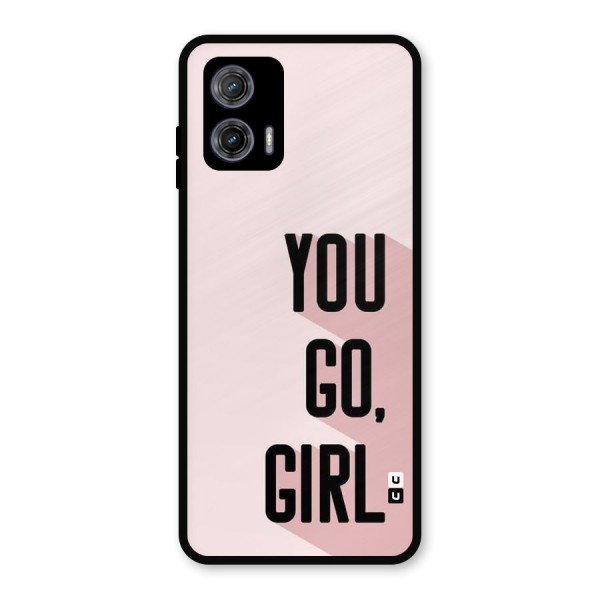 You Go Girl Shadow Metal Back Case for Moto G73