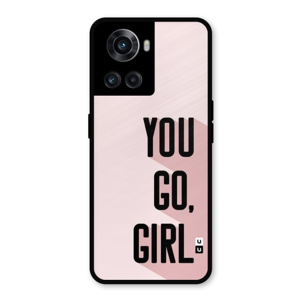 You Go Girl Shadow Metal Back Case for OnePlus 10R