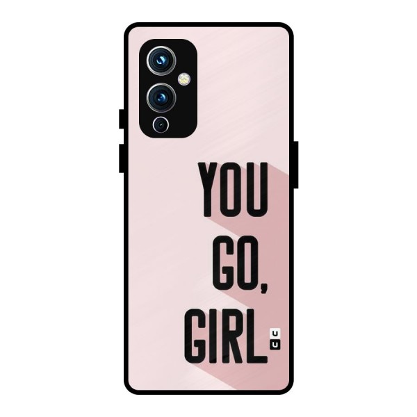 You Go Girl Shadow Metal Back Case for OnePlus 9