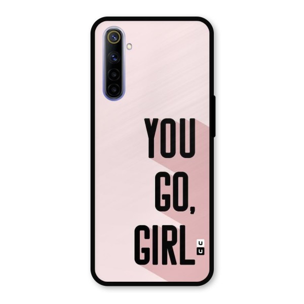 You Go Girl Shadow Metal Back Case for Realme 6