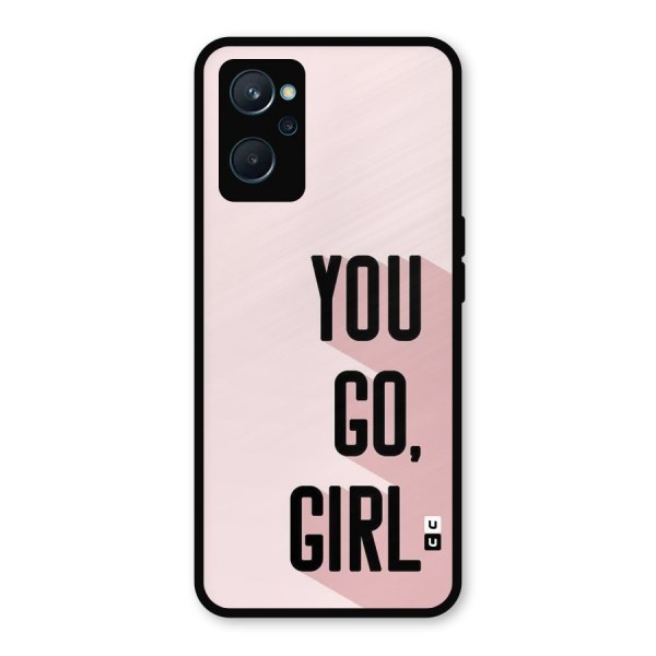 You Go Girl Shadow Metal Back Case for Realme 9i