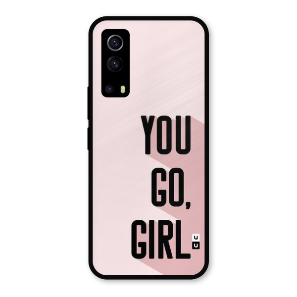 You Go Girl Shadow Metal Back Case for iQOO Z3