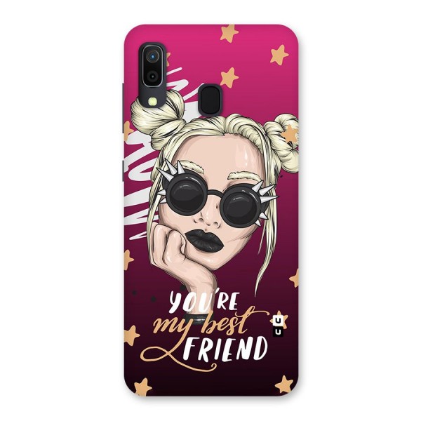 You My Best Friend Back Case for Galaxy A20