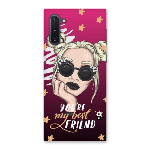 You My Best Friend Back Case for Galaxy Note 10