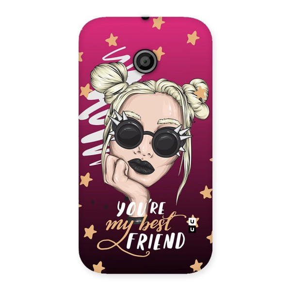 You My Best Friend Back Case for Moto E