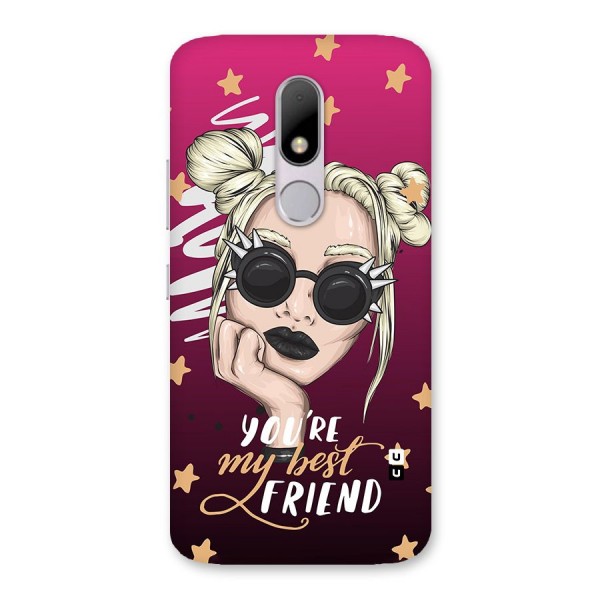 You My Best Friend Back Case for Moto M