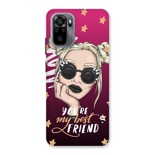 You My Best Friend Back Case for Redmi Note 10