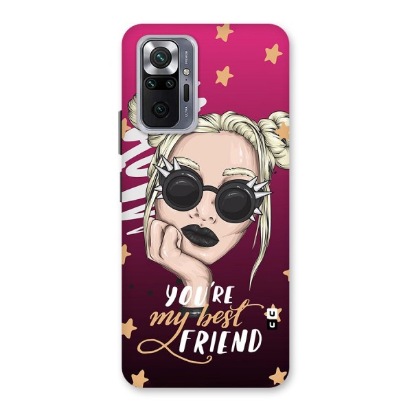 You My Best Friend Back Case for Redmi Note 10 Pro