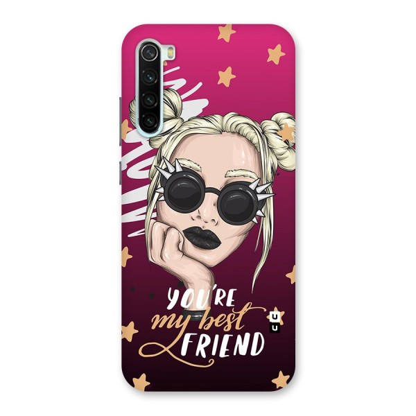 You My Best Friend Back Case for Redmi Note 8