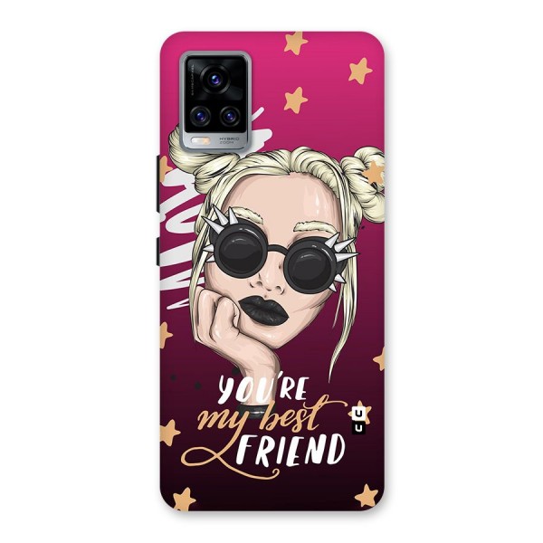 You My Best Friend Back Case for Vivo V20 Pro