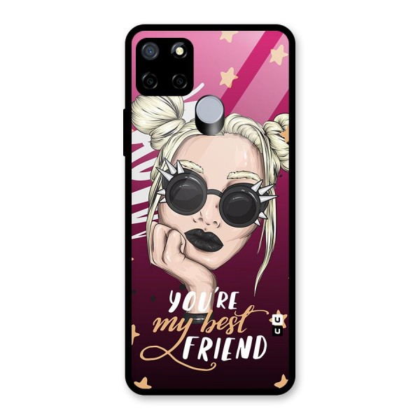 You My Best Friend Glass Back Case for Realme C12