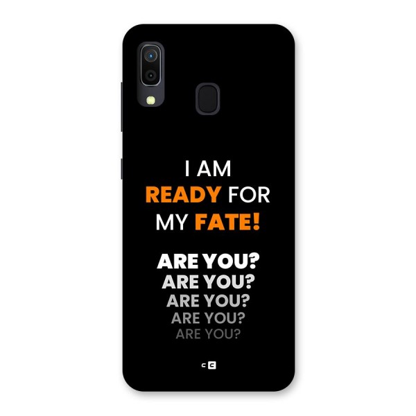 You Ready Back Case for Galaxy A20