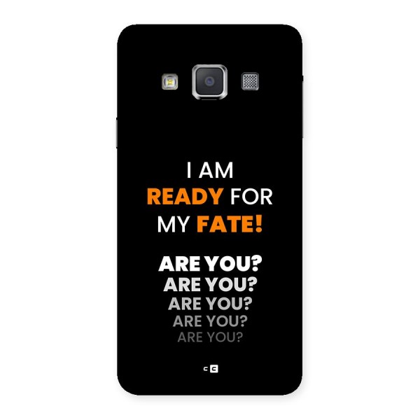 You Ready Back Case for Galaxy A3