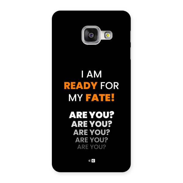 You Ready Back Case for Galaxy A3 (2016)