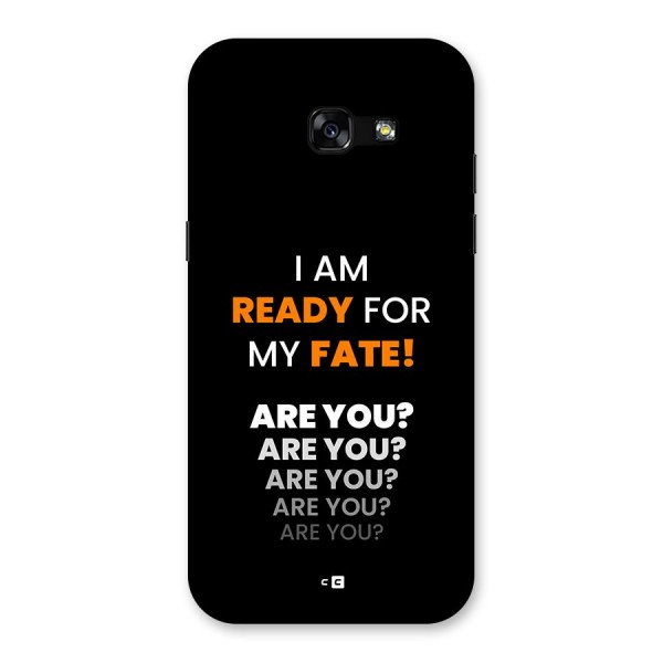 You Ready Back Case for Galaxy A5 2017