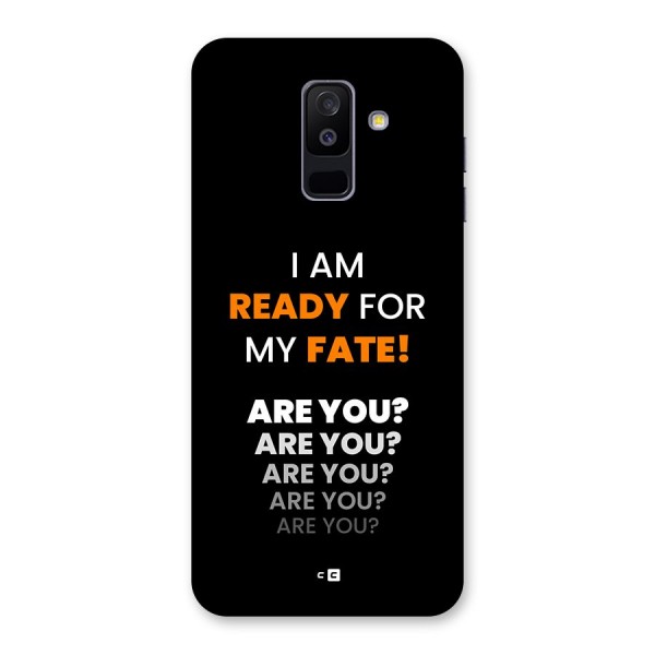 You Ready Back Case for Galaxy A6 Plus