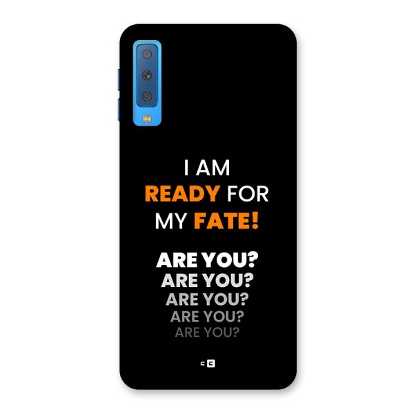 You Ready Back Case for Galaxy A7 (2018)