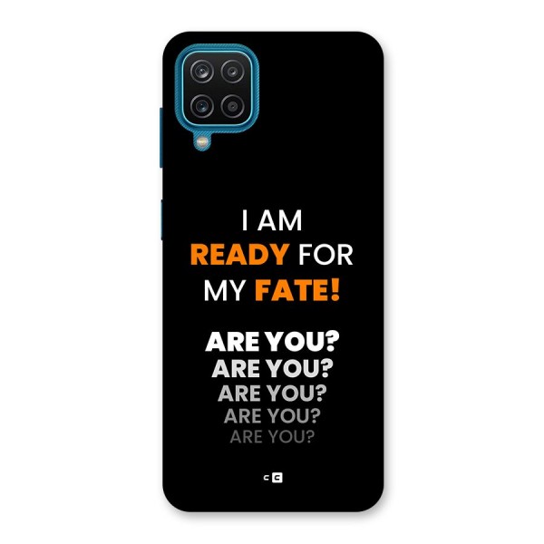 You Ready Back Case for Galaxy F12