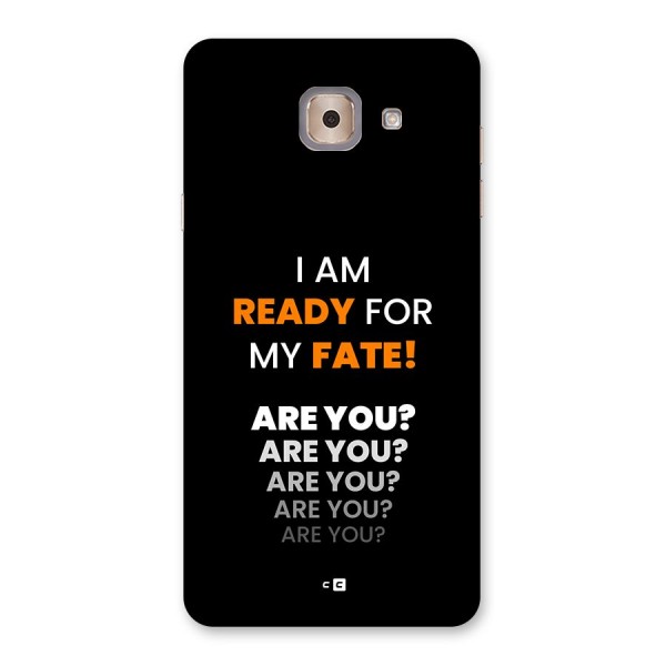 You Ready Back Case for Galaxy J7 Max