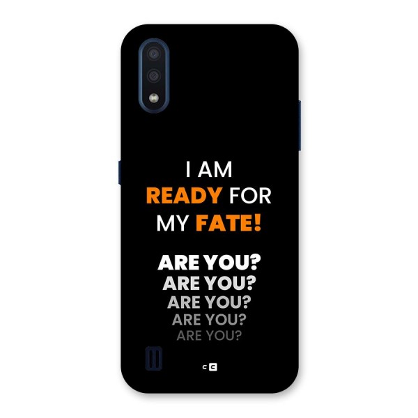 You Ready Back Case for Galaxy M01