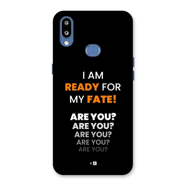 You Ready Back Case for Galaxy M01s