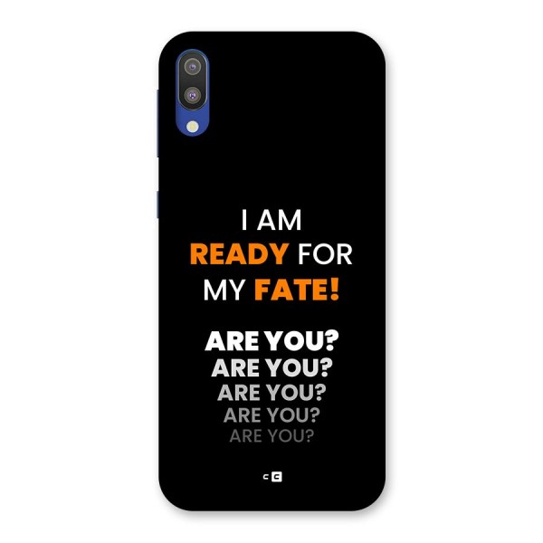 You Ready Back Case for Galaxy M10