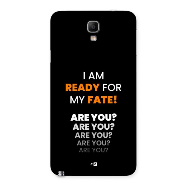 You Ready Back Case for Galaxy Note 3 Neo