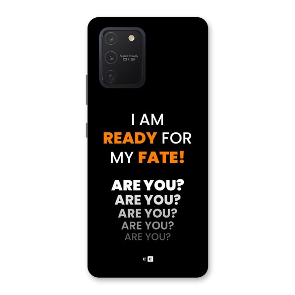 You Ready Back Case for Galaxy S10 Lite