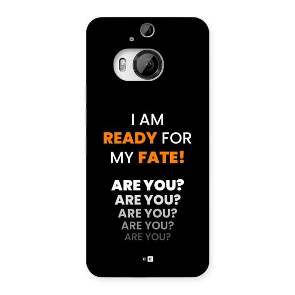 You Ready Back Case for HTC One M9 Plus