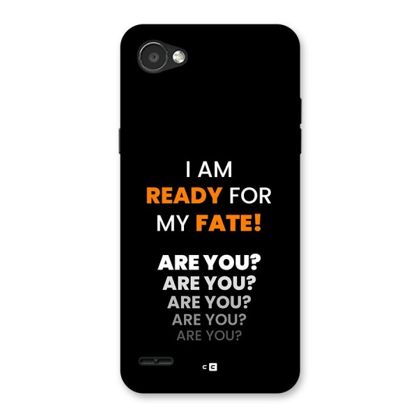 You Ready Back Case for LG Q6