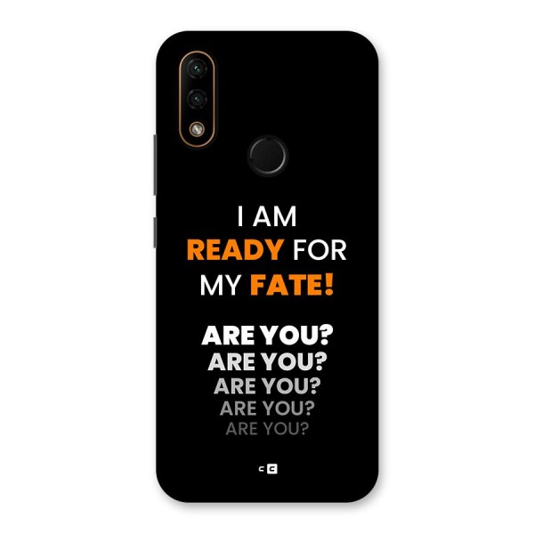 You Ready Back Case for Lenovo A6 Note