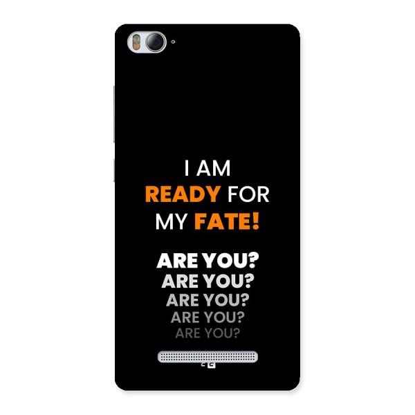 You Ready Back Case for Mi4i