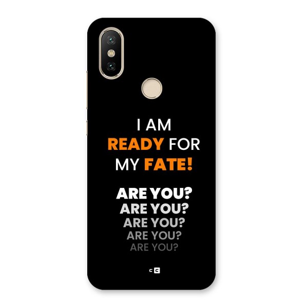 You Ready Back Case for Mi A2