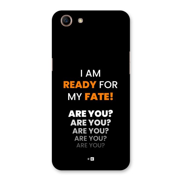 You Ready Back Case for Oppo A83 (2018)