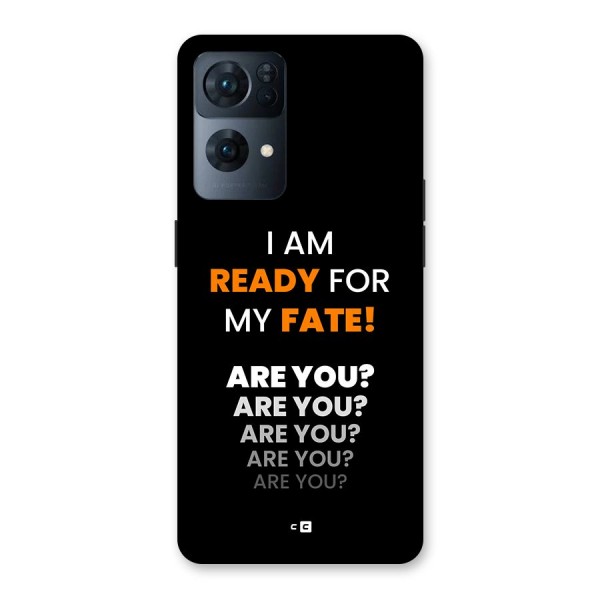 You Ready Back Case for Oppo Reno7 Pro 5G