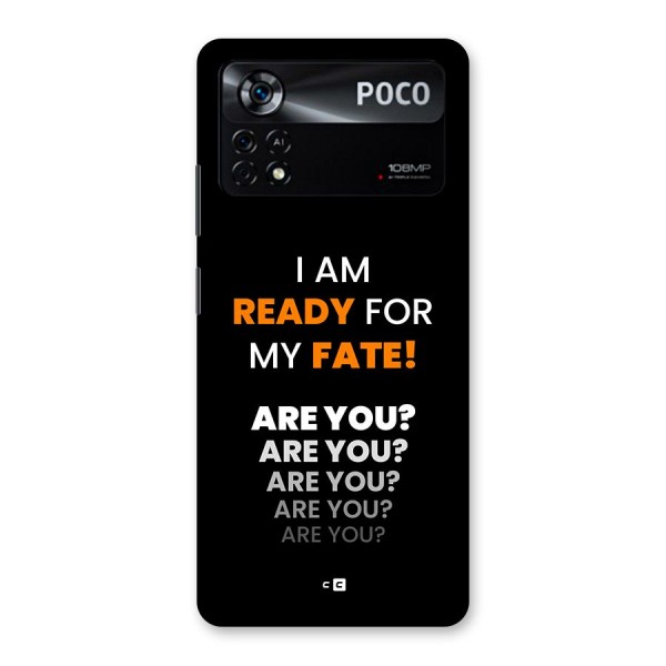 You Ready Back Case for Poco X4 Pro 5G