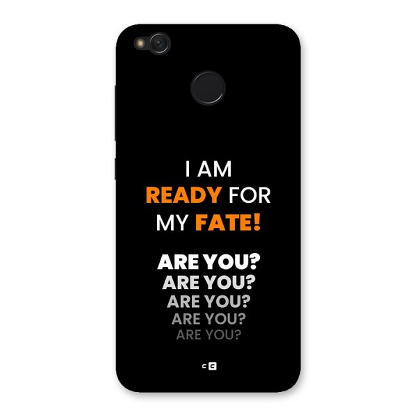 You Ready Back Case for Redmi 4