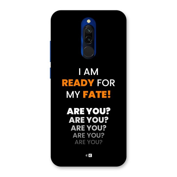 You Ready Back Case for Redmi 8