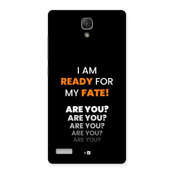 You Ready Back Case for Redmi Note