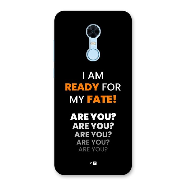 You Ready Back Case for Redmi Note 5