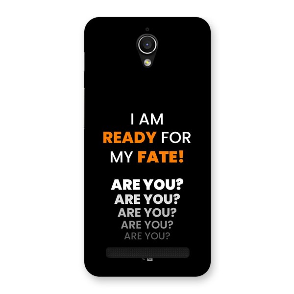 You Ready Back Case for Zenfone Go