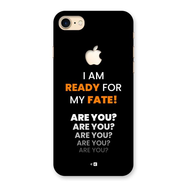 You Ready Back Case for iPhone 7 Apple Cut