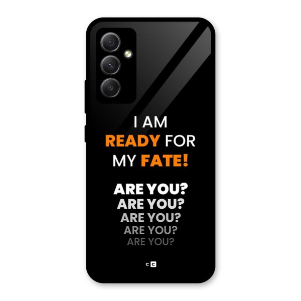 You Ready Glass Back Case for Galaxy A34