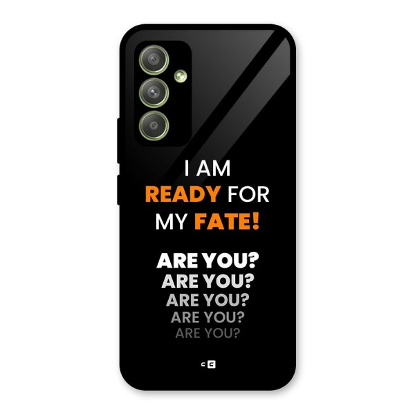 You Ready Glass Back Case for Galaxy A54