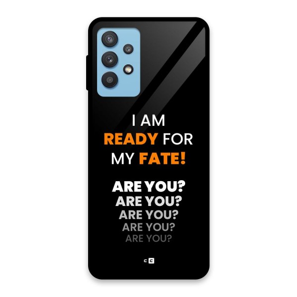 You Ready Glass Back Case for Galaxy M32 5G