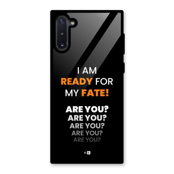 You Ready Glass Back Case for Galaxy Note 10