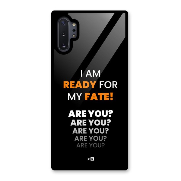 You Ready Glass Back Case for Galaxy Note 10 Plus